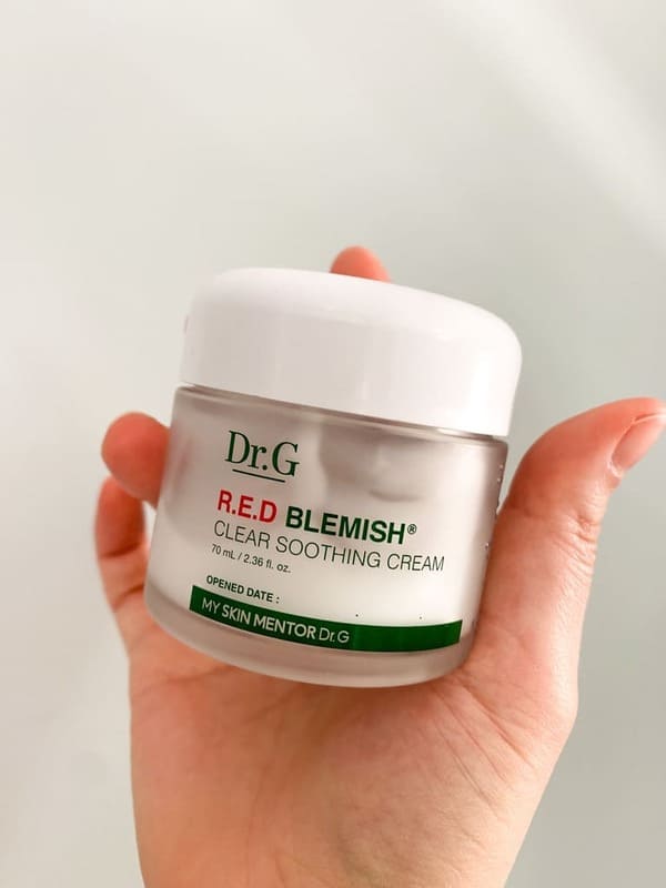 Dr.G Red Blemish Clear Soothing Cream for Korean Glass Skin