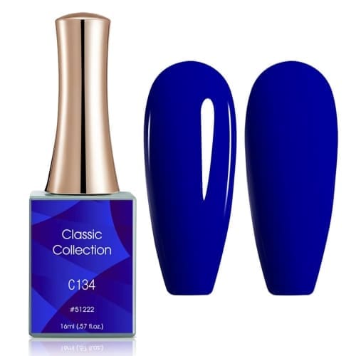 royal blue gel nail polish