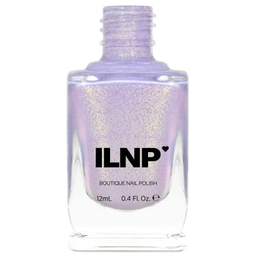 shimmery lavender nail polish