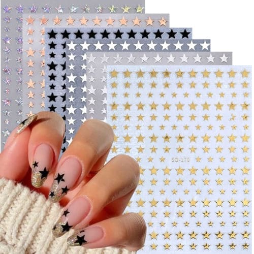 star nail stickers