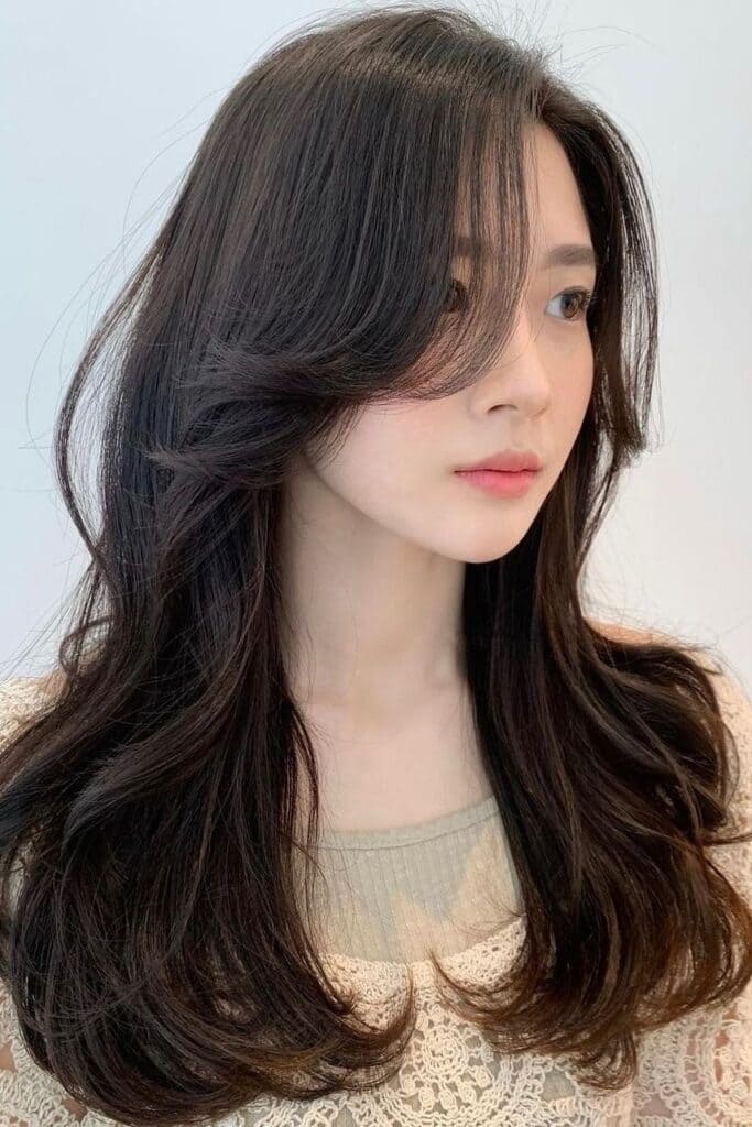 Korean hairstyle bangs for ladies - KAvenyou.com