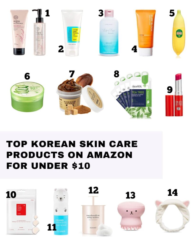 14 Korean Skin Care Products on Amazon for Under $10