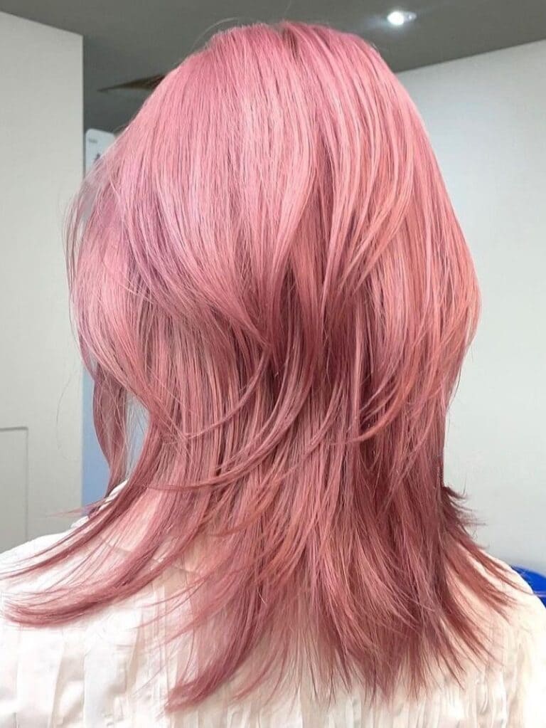 Colorful Layered Cut (Pink)