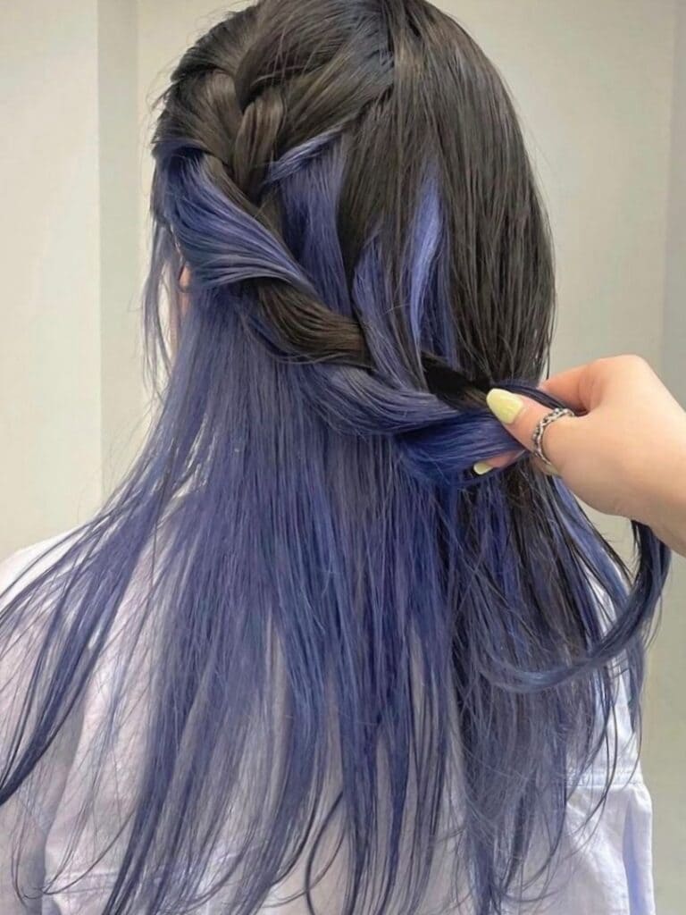 Hidden Hair Color: Light Blue
