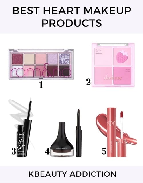 best heart makeup products 