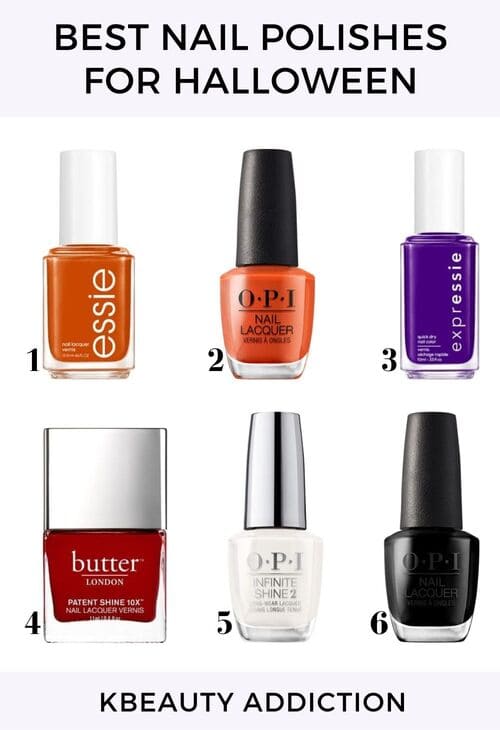 best nail polish colors for halloween
