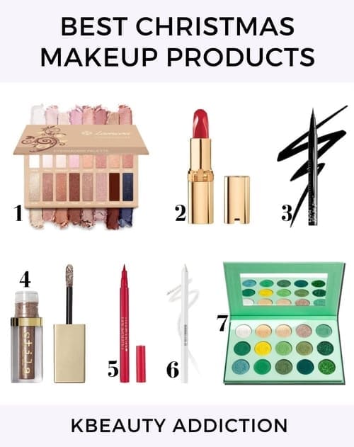 best Christmas makeup products