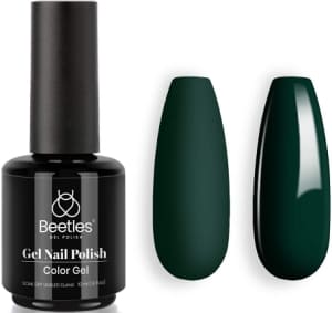 emerald green gel nail polish