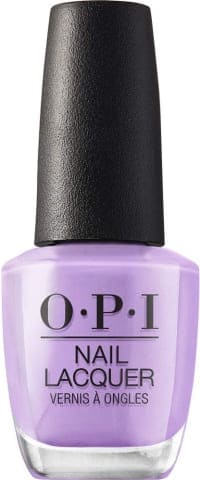 OPI light purple nail color