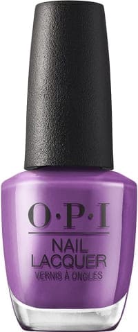 OPI purple nail polish