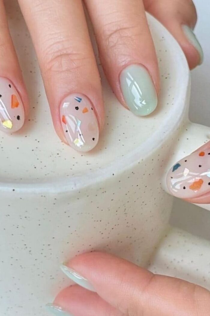 45+ Best Summer Korean Nail Designs That Are Cool and Chic