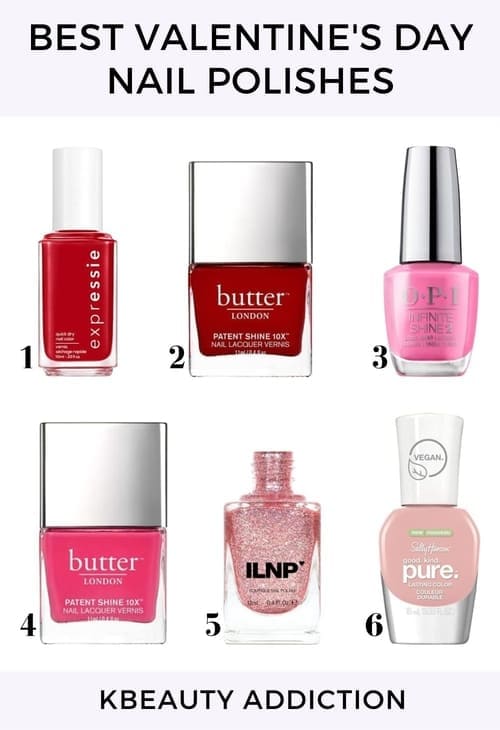 Best Nail Polishes for Valentine's Day