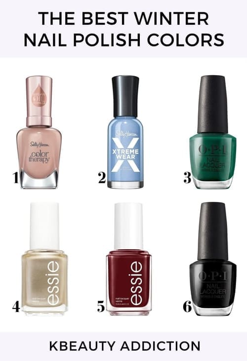 best winter nail polishes