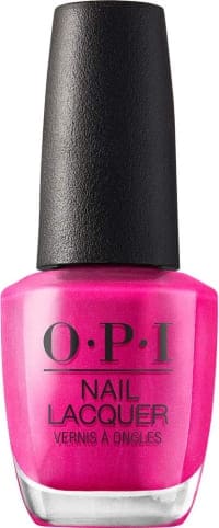 OPI hot pink nail polish