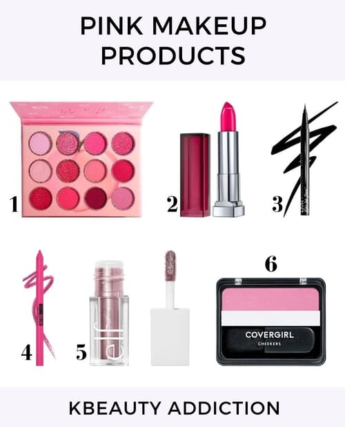 best pink makeup products