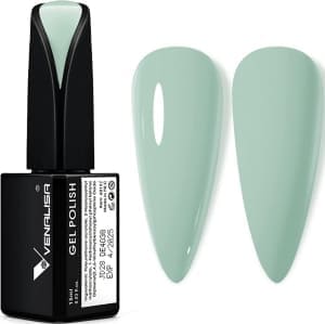 light sage green gel nail polish