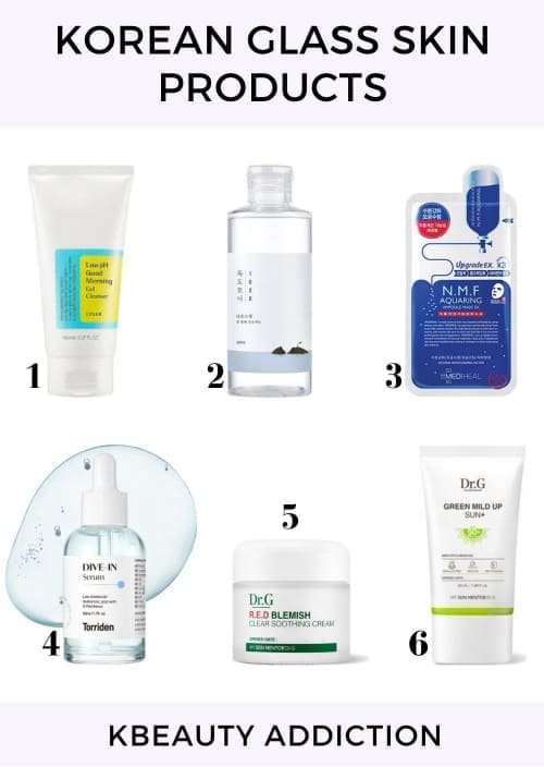 Top Products to Get Korean Glass Skin