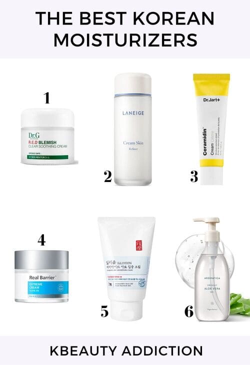 6 best Korean moisturizers 