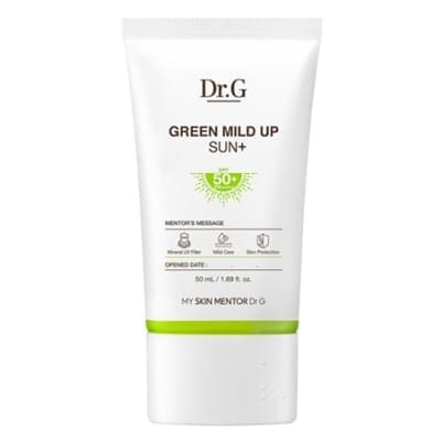 dr.g green mild up sun+ sunscreen