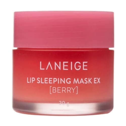 Prep your lips with lip mask (lanegie slip sleeping mask)