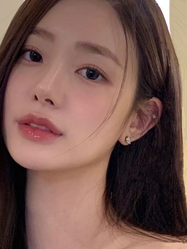 natural Korean makeup look