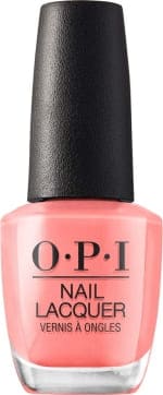 pink-coral nail polish