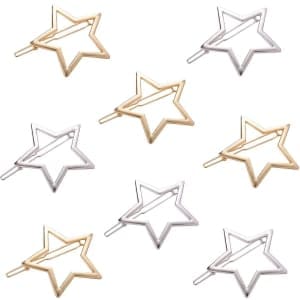 star hair pins