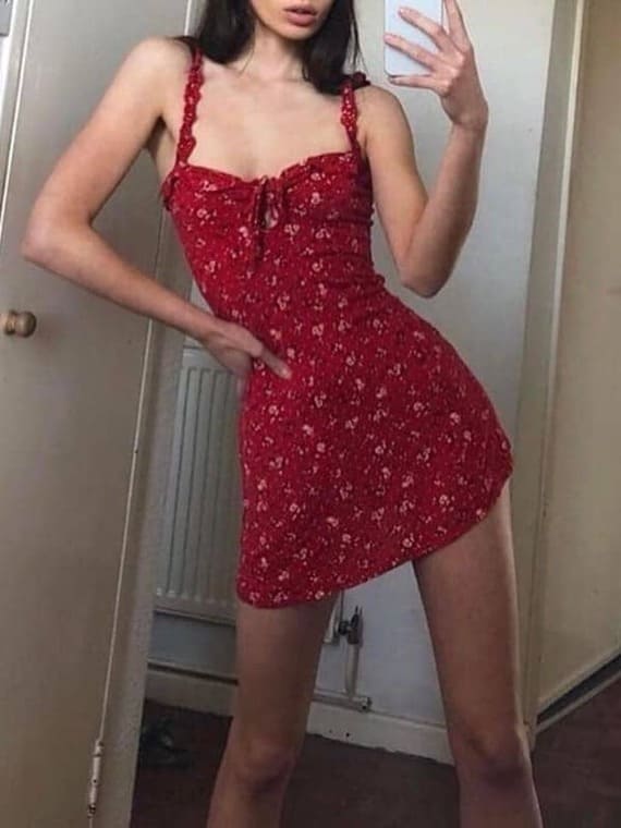 red dress for 4th of july outfit