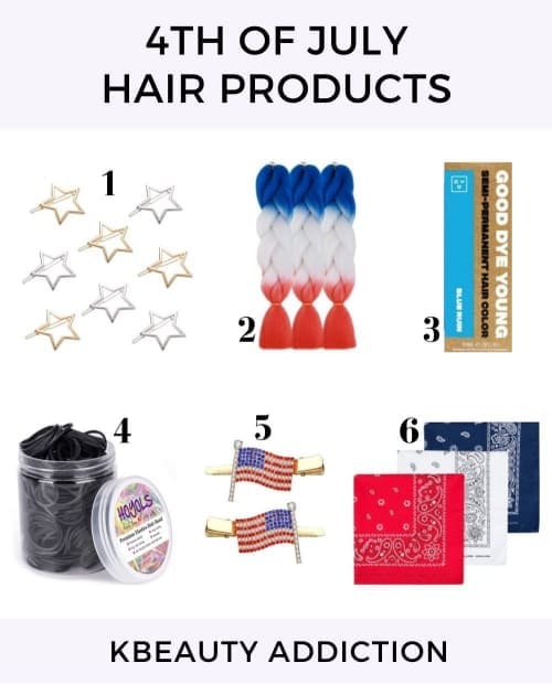 best 4th of July hair products