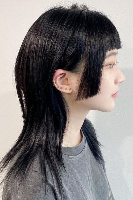 Korean Hush Haircut + Hime Cut