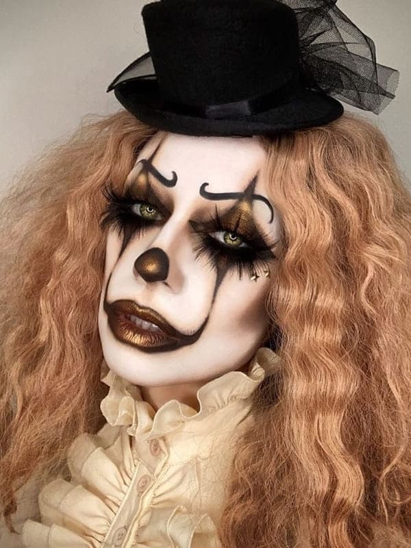 glam Pennywise look