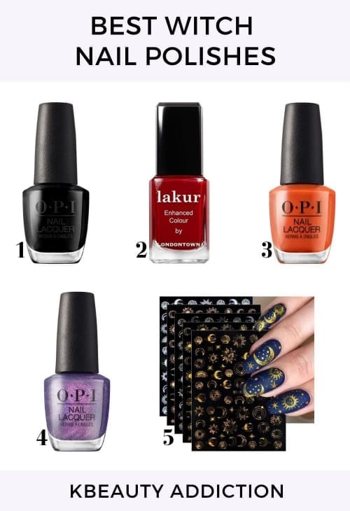 best witch nail polish colors