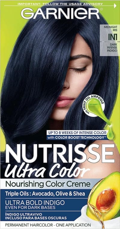 midnight blue hair dye
