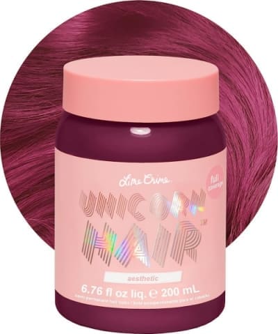 dark pink hair color dye
