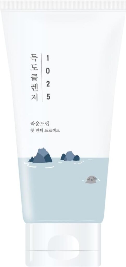 Korean skincare amazon Black Friday: round lab dokdo cleanser
