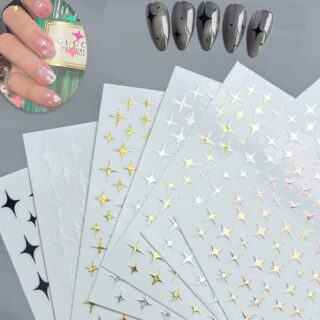 45+ Delicate Korean Glitter Nails to Add a Touch of Sparkle | The KA Edit