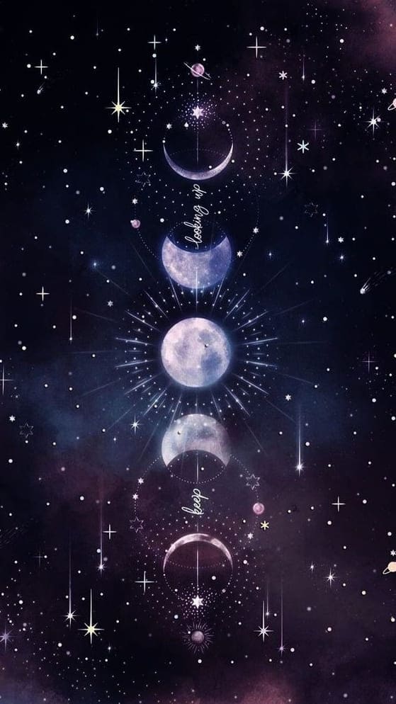 aesthetic moon phases 