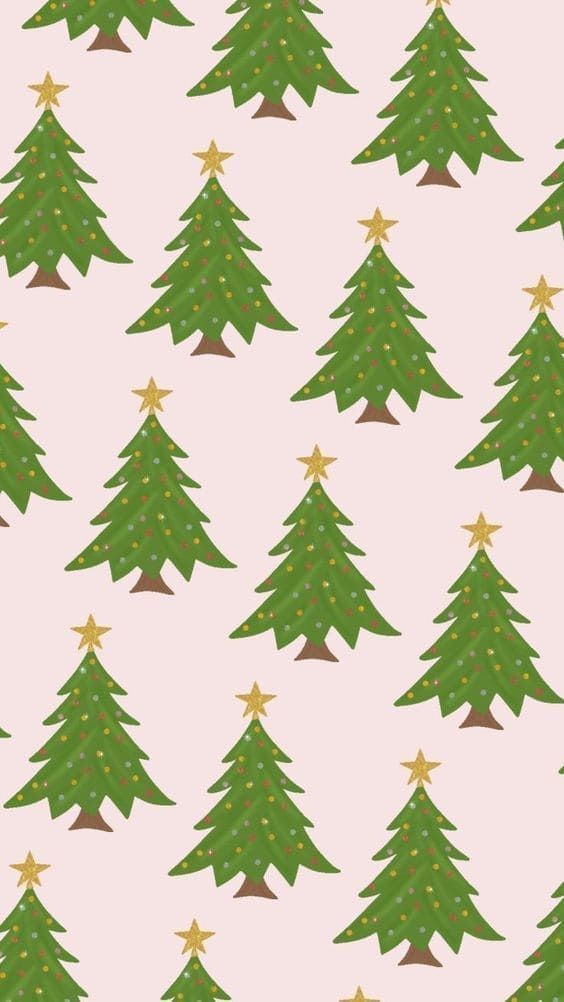 Christmas tree wallpaper: tree patterns 