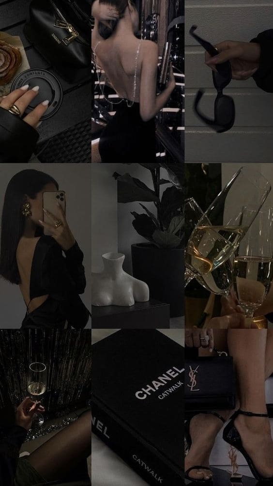 luxurious moment collage
