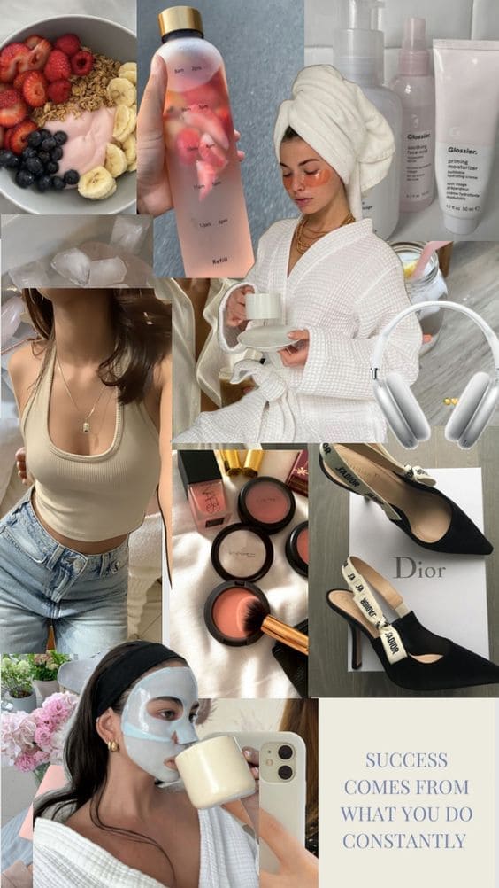 beauty lover collage