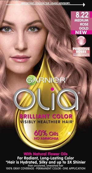 ash pink beige hair dye 