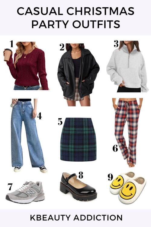 best casual Christmas party outfit ideas 