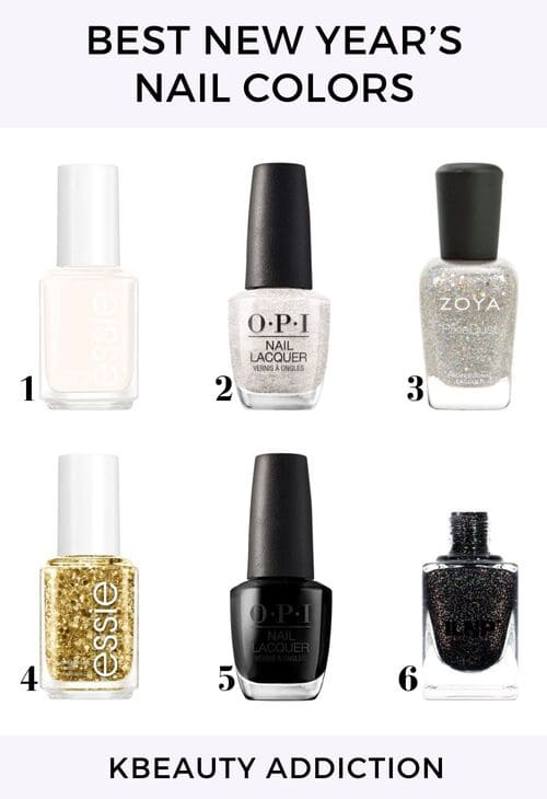 best new year's nail polish colors 