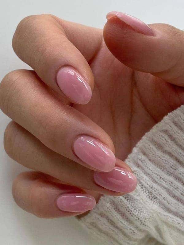 18 Korean Dusty Pink Nails With a Subtle Touch of Glamor