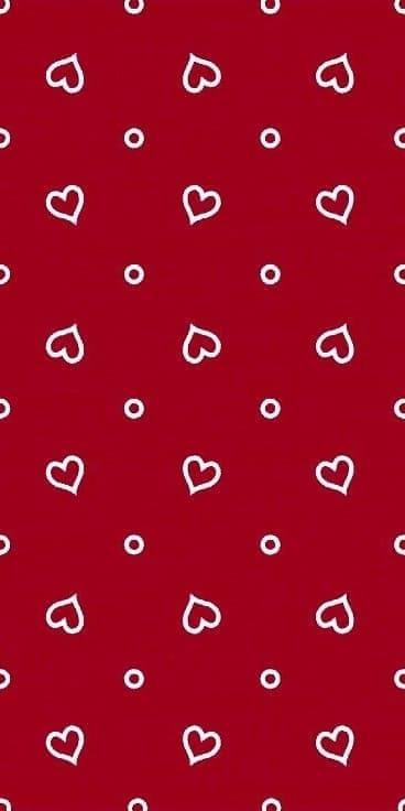 Cute Valentine's Day Wallpaper: Adorable Red Hearts