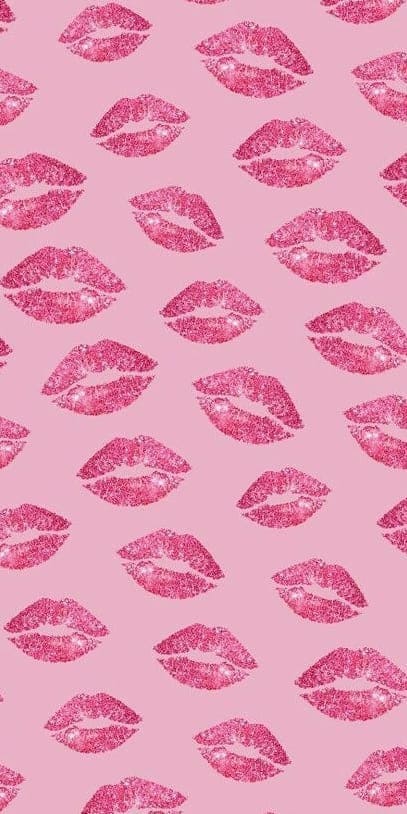 Cute Valentine's Day Wallpaper: Sweet Kisses
