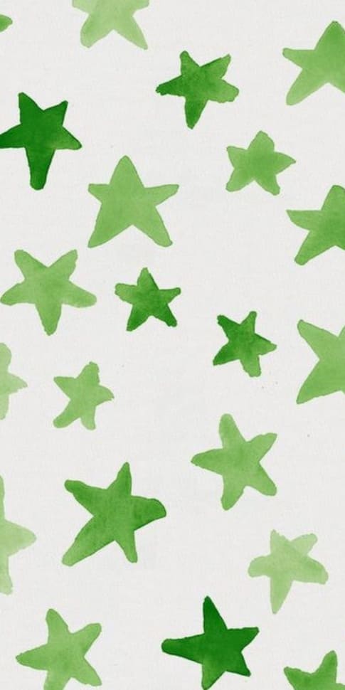 green star background 