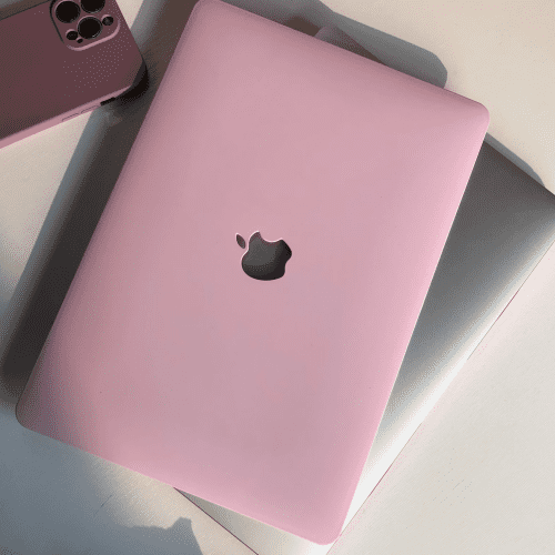Pink MacBook Shell Case