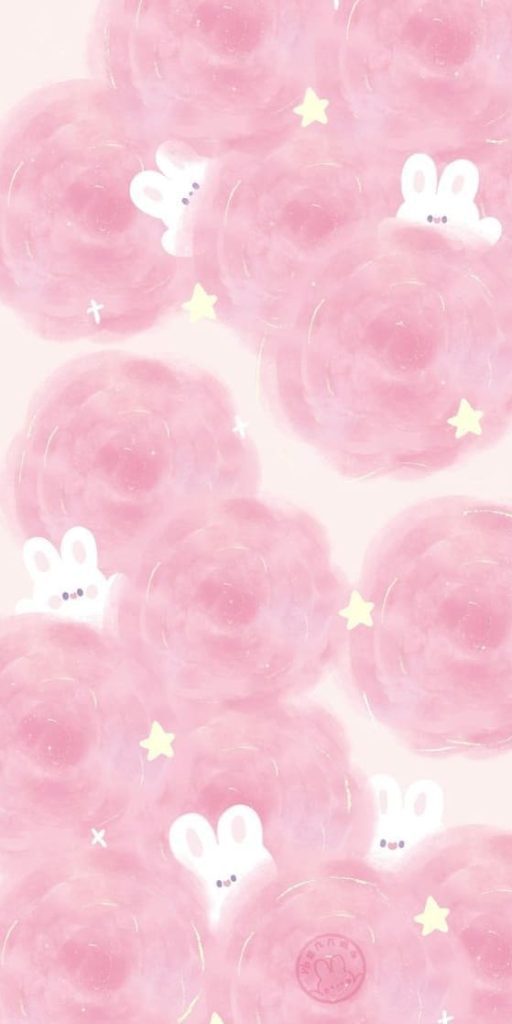 cute easter wallpaper: bunny friend 