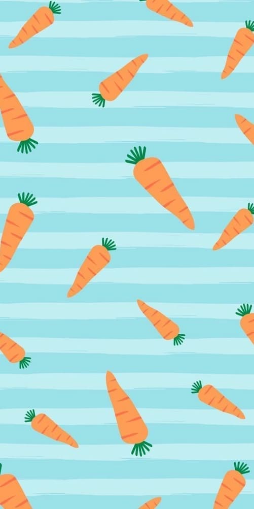 cute carrot print 